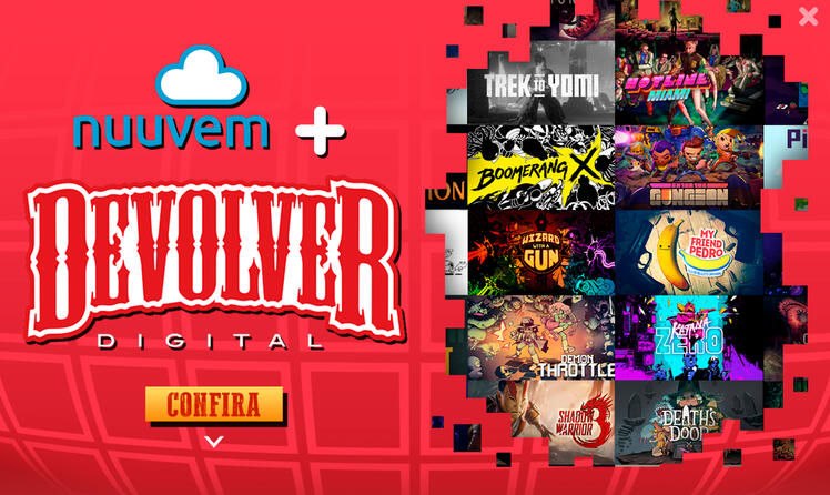 Parceria Nuuvem + Devolver Digital