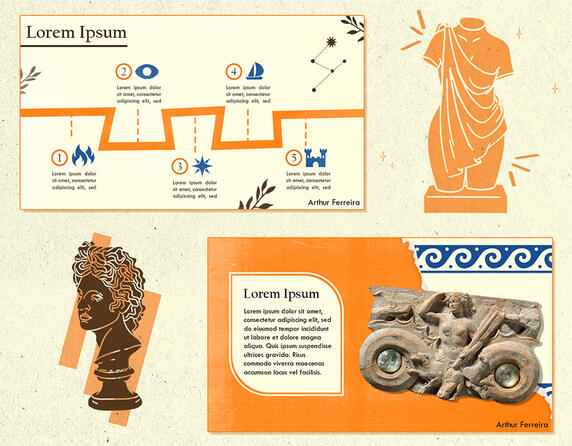 Design de Apresentação - A Odisseia de Homero